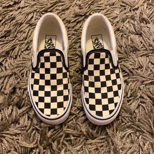 Checkered Vans